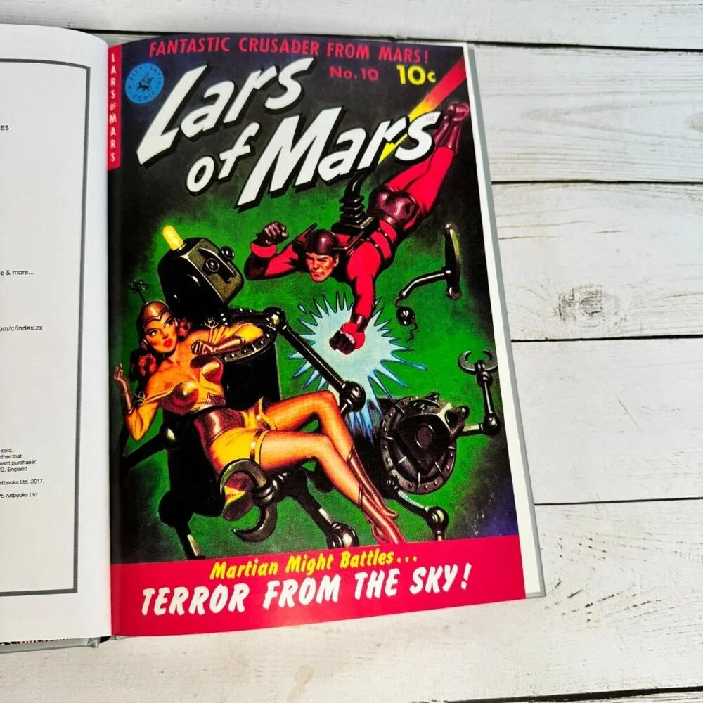 Pre Code Classics Lars Of Mars Fantastic Crusader Mars Eerie Adv HC Jerry Siegel